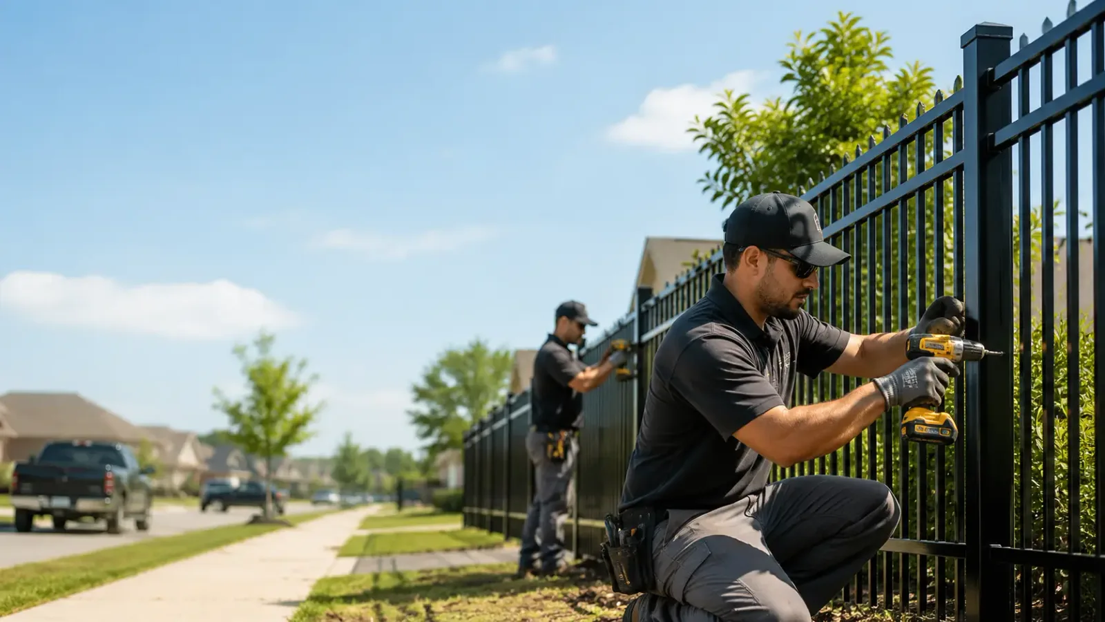 Metal Fence Installation in Shakopee, MN